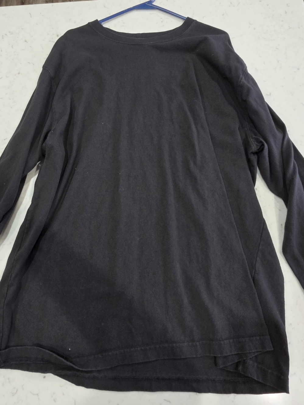 Carhartt Black Long-Sleeve Crewneck Shirt